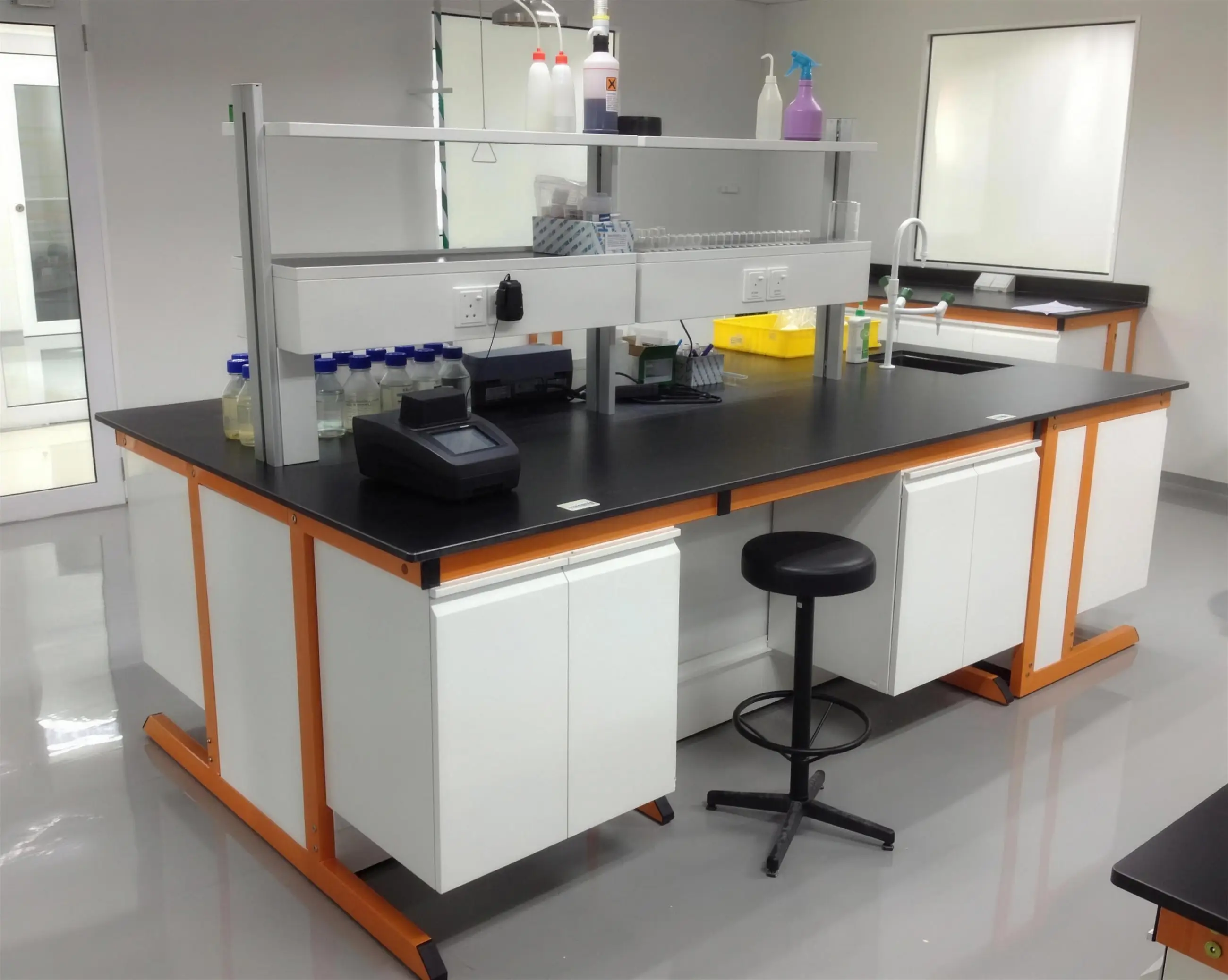 The completed laboratory installation, as built by Lab ID